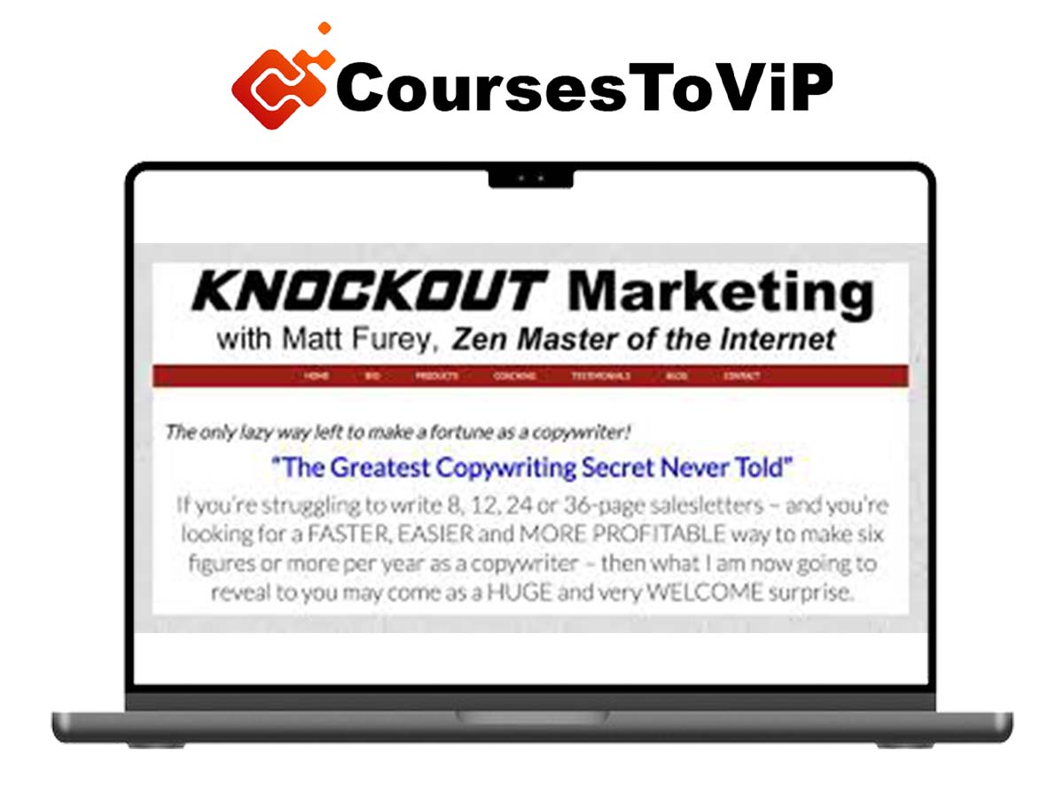 Matt Furey – The Original Matt Furey Email Copywriting Seminar