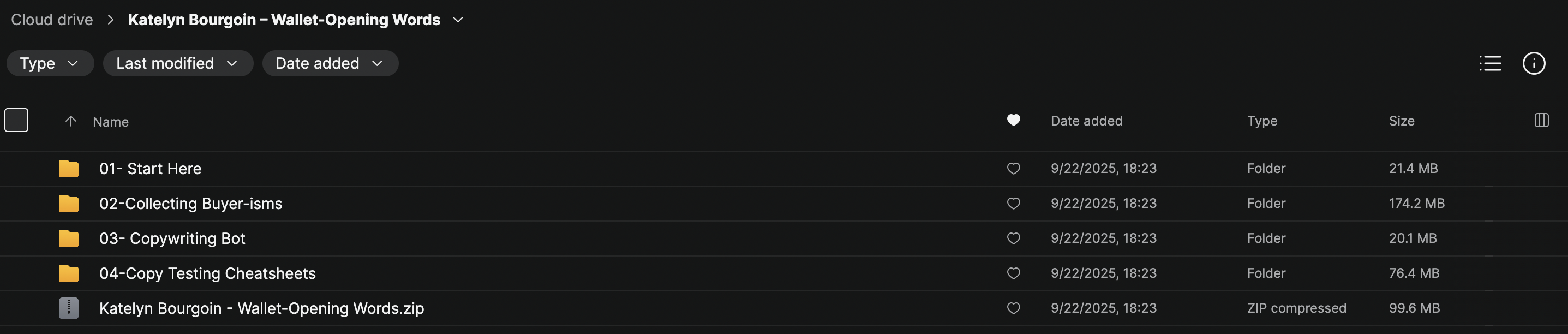 Katelyn Bourgoin – Wallet-Opening Words