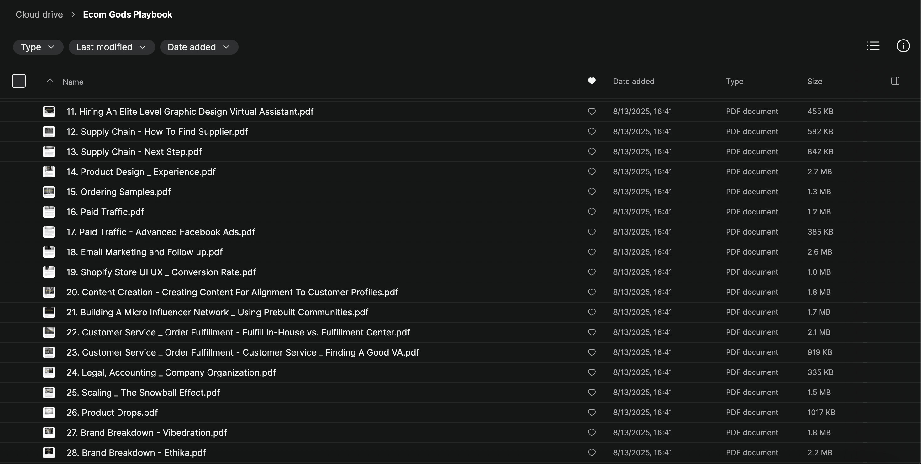 Ecom Gods Playbook By Coltybrah & Saint Dici