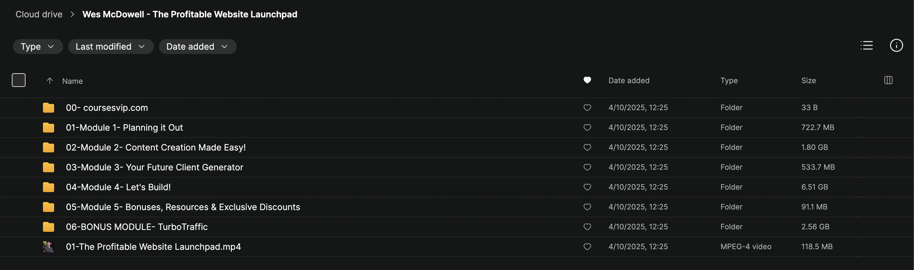 Wes McDowell - The Profitable Website Launchpad