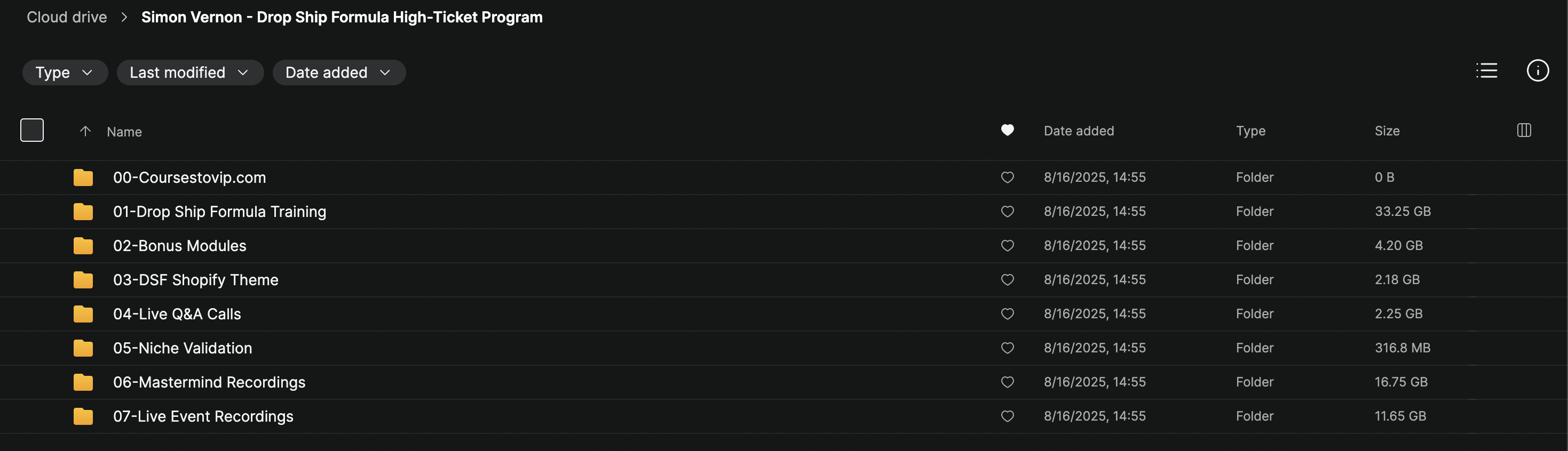 Simon Vernon - Drop Ship Formula High-Ticket Program