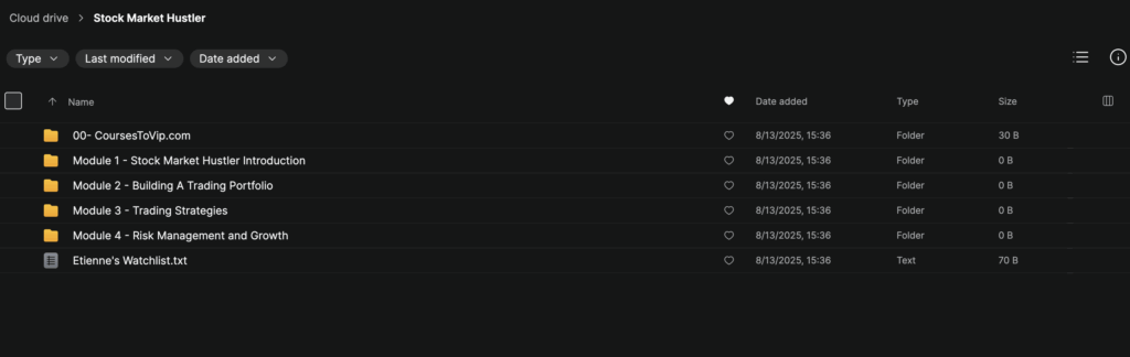 Stock Market Hustler