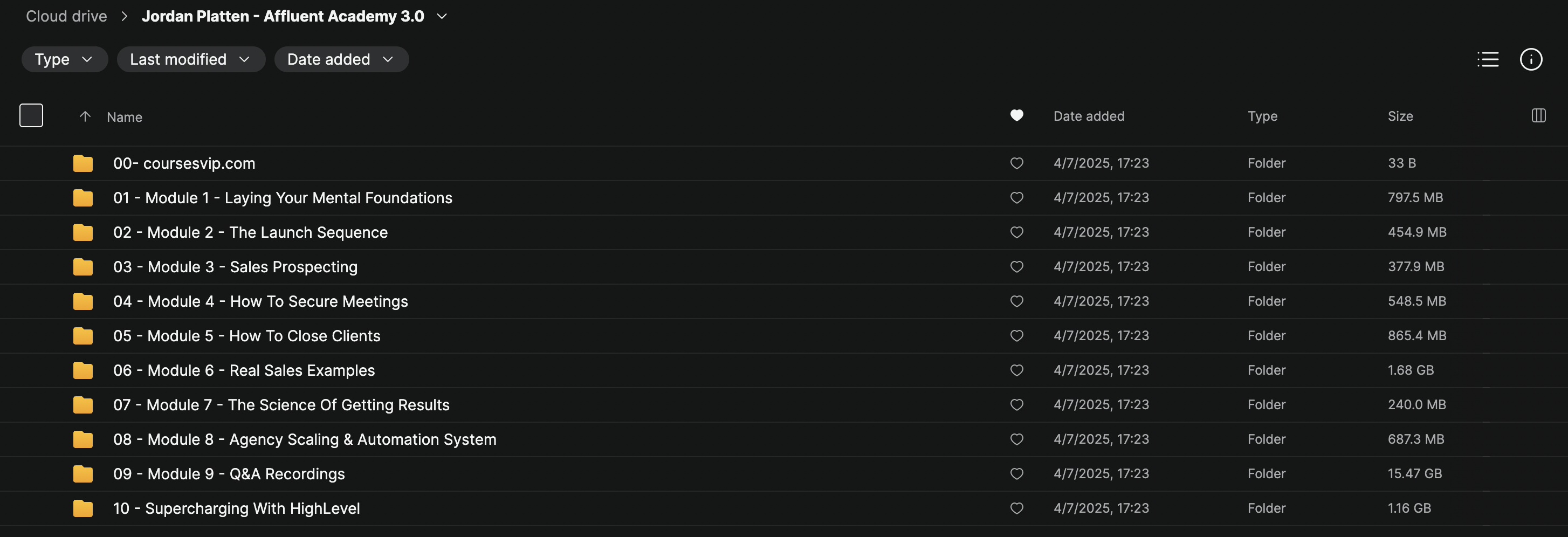 Jordan Platten – Affluent Academy 3.0