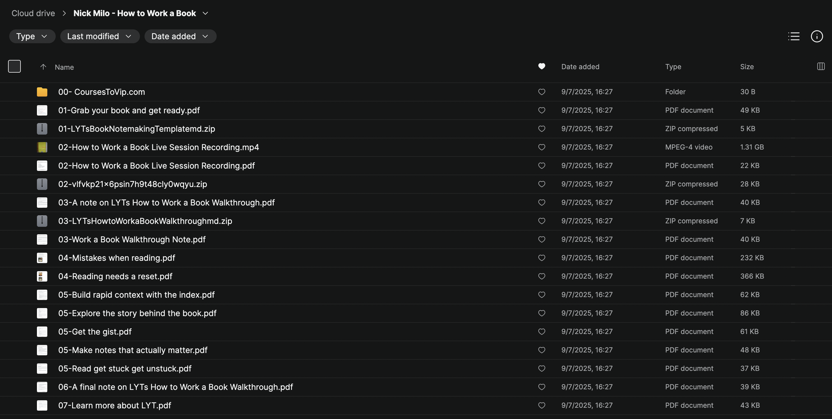 Nick Milo – How to Work a Book