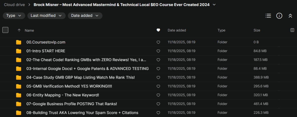 Brock Misner – Most Advanced Mastermind & Technical Local $EO Course Ever Created 2024