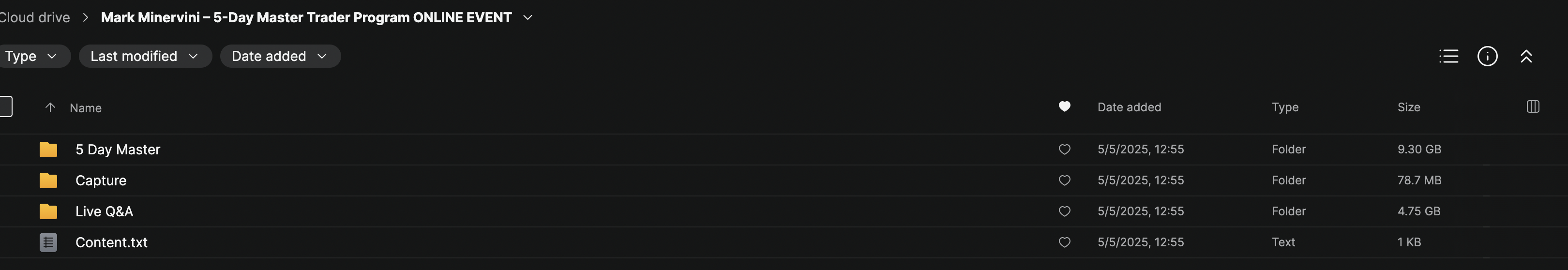 Mark Minervini – 5-Day Master Trader Program ONLINE EVENT