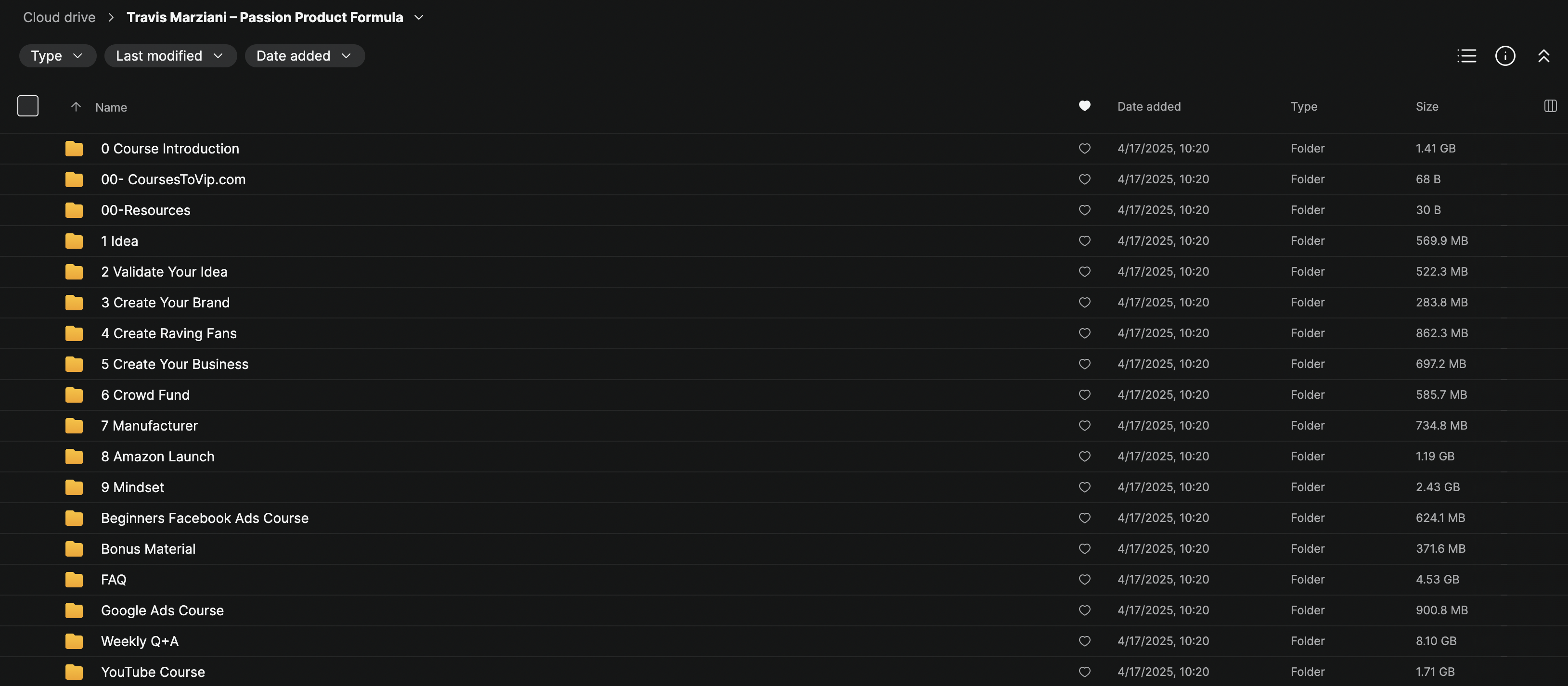 Travis Marziani – Passion Product Formula