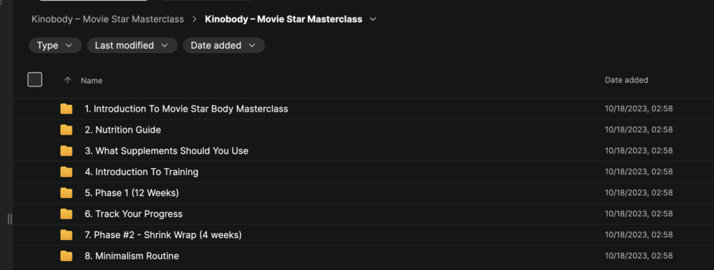 Kinobody’s Movie Star Masterclass