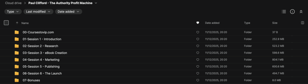 Paul Clifford – The Authority Profit Machine