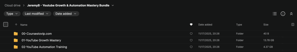 JeremyB – Youtube Growth & Automation Mastery Bundle