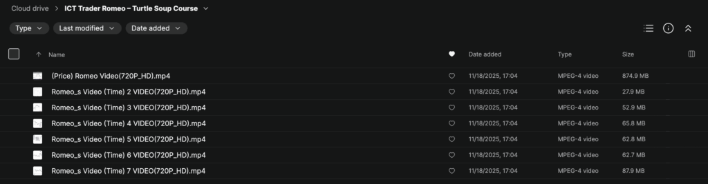 ICT Trader Romeo – Turtle Soup Course