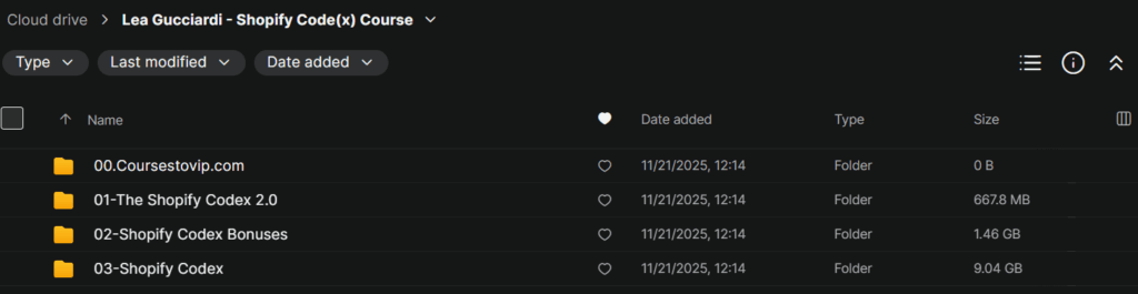 Lea Gucciardi – Shopify Code(x) Course