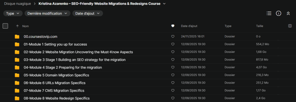 Kristina Azarenko – SEO-Friendly Website Migrations & Redesigns Course