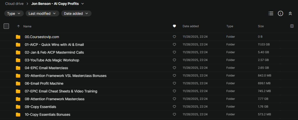 Jon Benson – AI Copy Profits