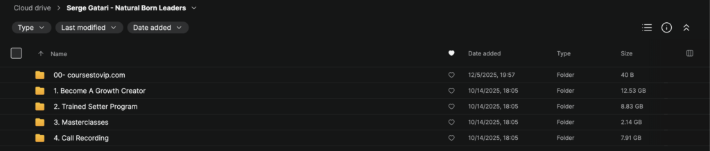 Serge Gatari – Natural Born Leaders