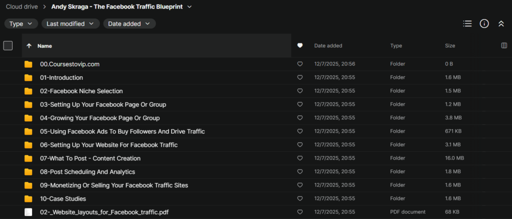 Andy Skraga – The Facebook Traffic Blueprint