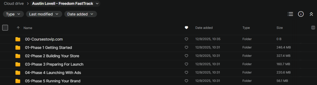 Austin Lovell – Freedom FastTrack