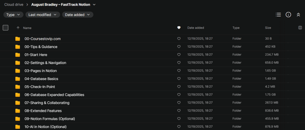 August Bradley – FastTrack Notion