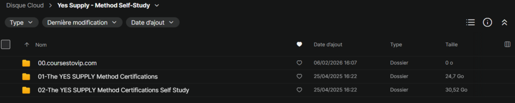 Yes Supply – Method Self-Study