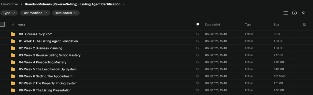 Brandon Mulrenin (ReverseSelling) – Listing Agent Certification