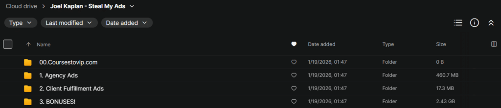 Joel Kaplan – Steal My Ads