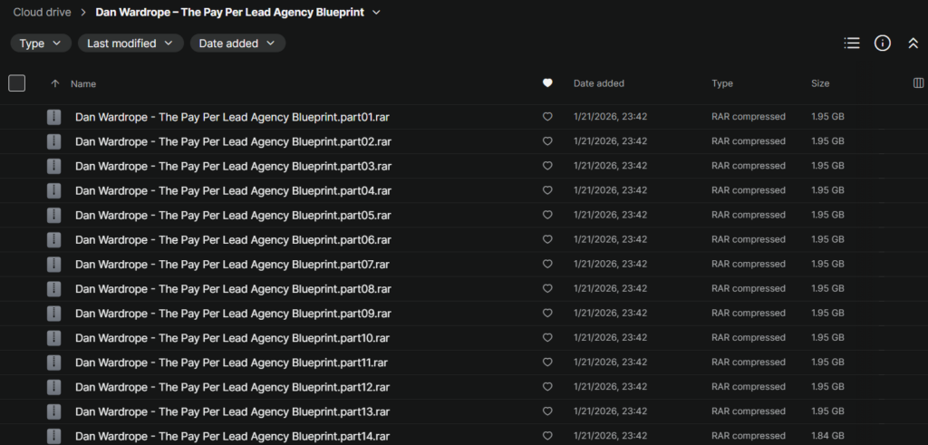 Dan Wardrope – The Pay Per Lead Agency Blueprint