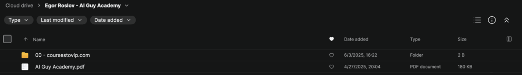 Egor Roslov – AI Guy Academy