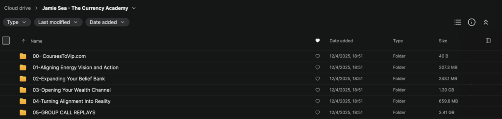 Jamie Sea – The Currency Academy