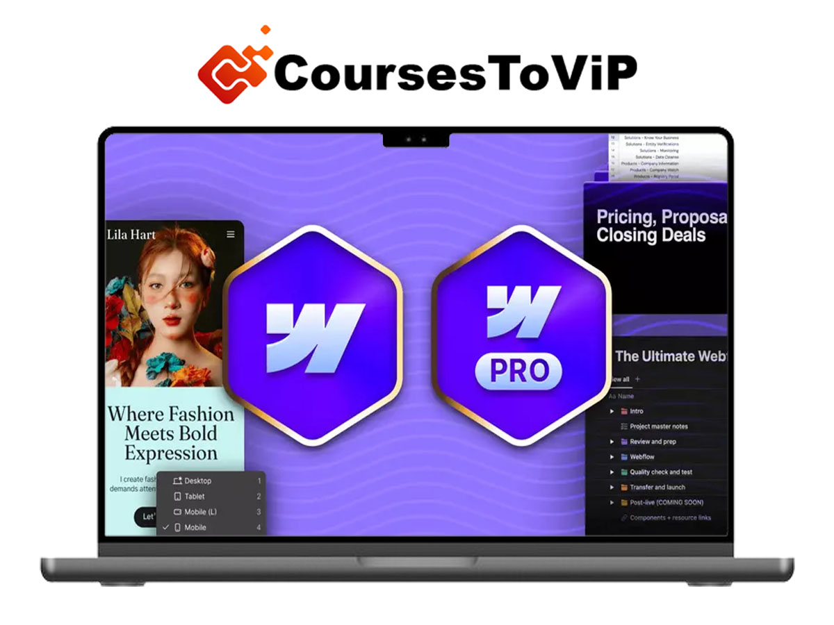 Ran Segall – Webflow Masterclass 5.1 Pro